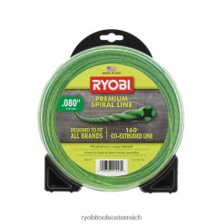 RYOBI .080 Spiraltrimmerfaden (160 Fuß) draussen 6V8HV6264