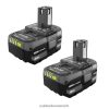 RYOBI 18-V-1+4-Ah-Lithiumbatterie (2er-Pack) Batterien und Ladegeräte 6V8HV6682