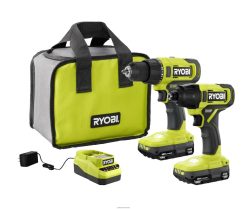 RYOBI 18-V-Kombi-Kit mit einem und zwei Werkzeugen Elektrowerkzeuge 6V8HV620