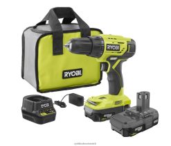 RYOBI 18 V One+ 2-Gang 1/2 Bohr-/Schraubendreher-Set Elektrowerkzeuge 6V8HV634