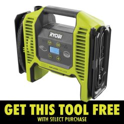 RYOBI 18 V One+ Doppelfunktions-Inflator/Deflator Beleuchtung, Lebensstil und Erholung 6V8HV6489