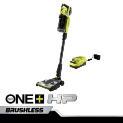 RYOBI 18-V-One+-HP-Akku-Staubsauger-Set für Haustiere mit Doppelrollenbügel Reinigung 6V8HV6552