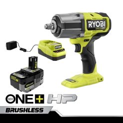 RYOBI 18 V One+ HP bürstenloser 4-Modus-1/2-Schlagschraubersatz mit hohem Drehmoment Elektrowerkzeuge 6V8HV647
