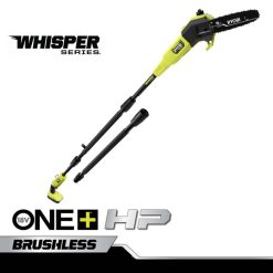 RYOBI 18 V One+ HP bürstenloses Whisper Series 8-Hochentaster-Sägeset draussen 6V8HV6355