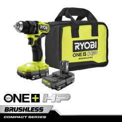 RYOBI 18 V One+ HP kompaktes bürstenloses 1/2-Bohrschrauber-Set Elektrowerkzeuge 6V8HV631