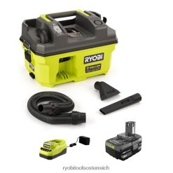RYOBI 18 V One+ Link 3 Gallonen Nass-/Trockensauger-Set Reinigung 6V8HV6584