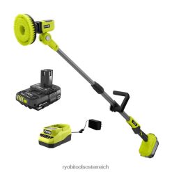 RYOBI 18-V-One+-Teleskop-Power-Scrubber-Kit Reinigung 6V8HV6568