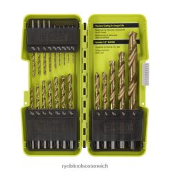 RYOBI 21 Stk. Titanbohrer-Set Zubehör 6V8HV6793