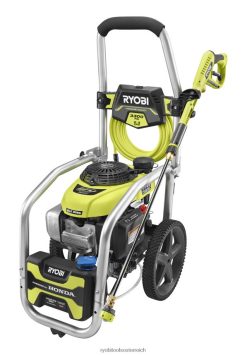 RYOBI 3300 psi Honda-Gas-Hochdruckreiniger draussen 6V8HV6388