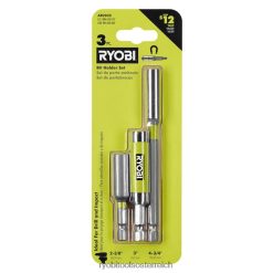 RYOBI 3-teiliges Schlag-Bithalter-Set Zubehör 6V8HV6828