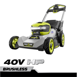 RYOBI 40 V PS bürstenloser 21 selbstfahrender Mehrmesser-Mähersatz draussen 6V8HV6243