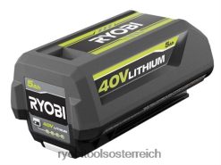 RYOBI 40V 5Ah Batterie Batterien und Ladegeräte 6V8HV6706