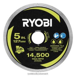 RYOBI 5 Diamant-Fliesenschneidklingen Zubehör 6V8HV6721