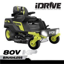 RYOBI 80 V PS bürstenloser 30-Lithium-Elektro-Nullwendekreis-Aufsitzmäher draussen 6V8HV6223