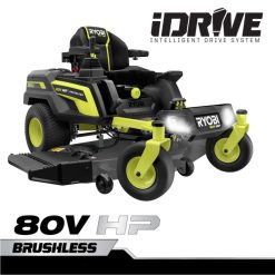 RYOBI 80-V-PS-Bürstenloser 54-Lithium-Elektro-Nullwendekreis-Aufsitzmäher draussen 6V8HV6221