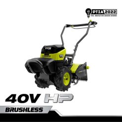 RYOBI Bürstenlose 40-V-PS-Fräse mit 18 hinteren Zinken draussen 6V8HV6449