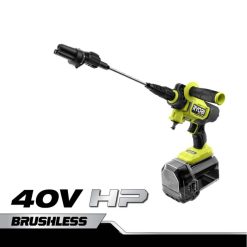 RYOBI Bürstenloser 40-V-PS-Kraftreinigersatz draussen 6V8HV6412