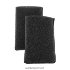 RYOBI kleine Nass-/Trockenschaumfilter (2er-Pack) Reinigung 6V8HV6606