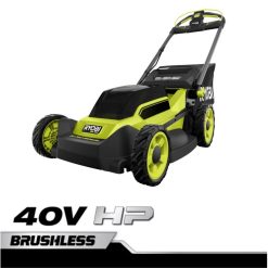 RYOBI Selbstfahrender bürstenloser Rasenmäher mit 40 V PS und 20 PS draussen 6V8HV6237