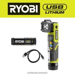 RYOBI USB-Lithium-LED-Schwenklaser Beleuchtung, Lebensstil und Erholung 6V8HV6503
