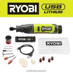 RYOBI USB-Lithium-Rotationswerkzeugsatz Elektrowerkzeuge 6V8HV6151